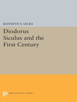 cover image of Diodorus Siculus and the First Century